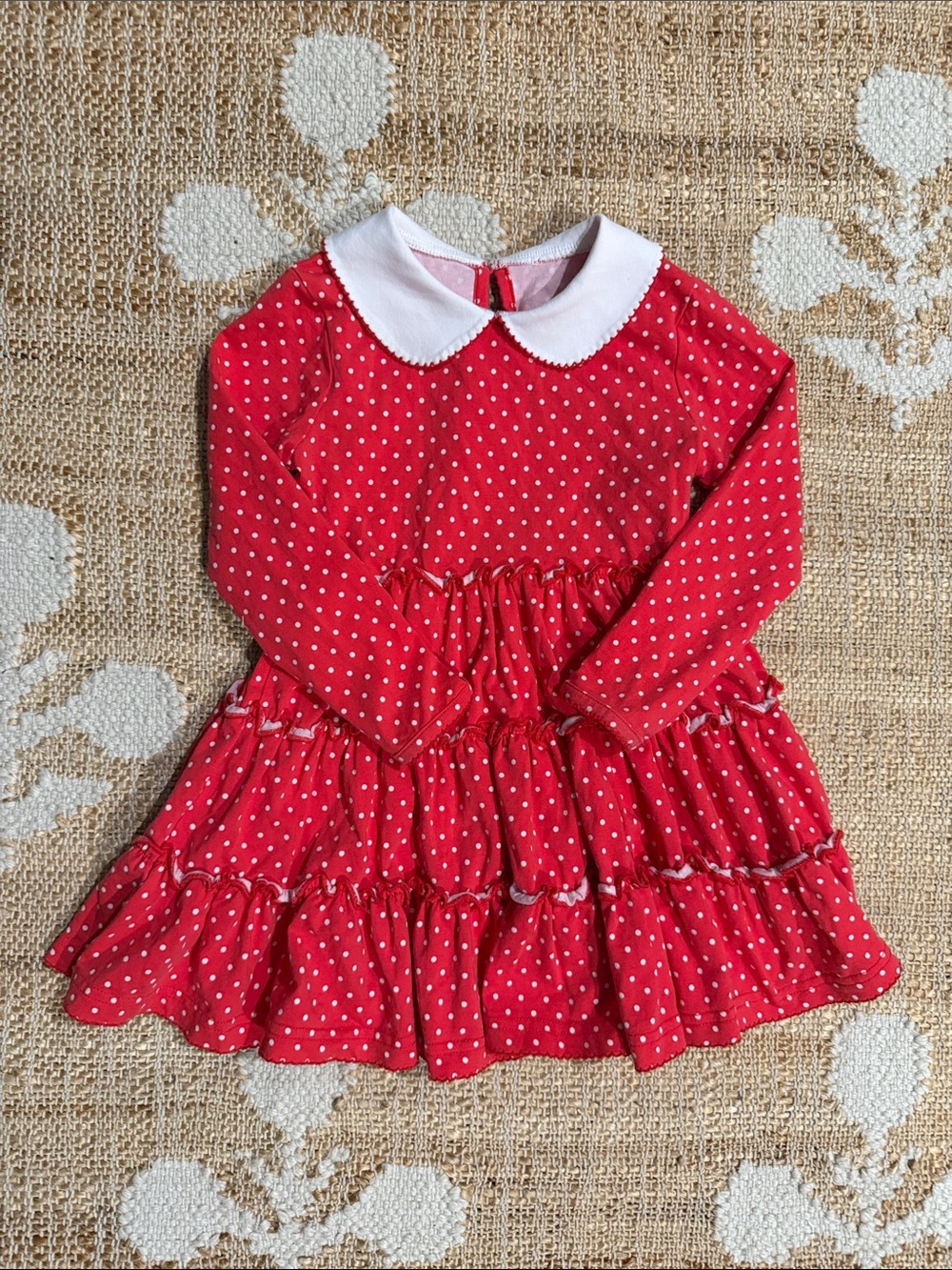 Serendipity Tiered Ruffle Twirl Dress Polka Dot Outfit 2T 3T